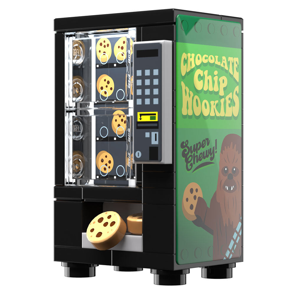 Chocolate Chip Wookie Cookies Vending Machine Building Set made using LEGO parts - B3 Customs (Online Order Only)