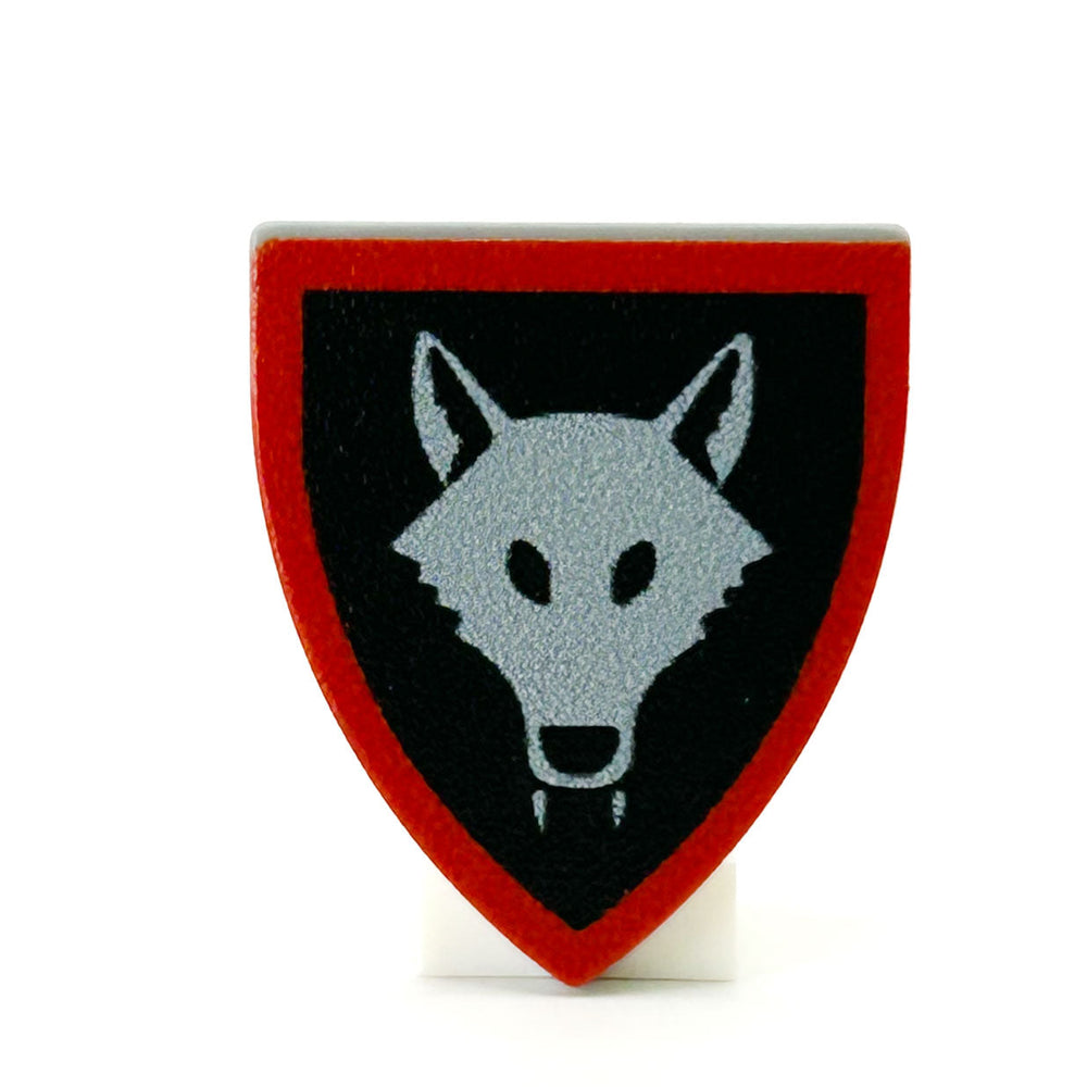 Custom Wolfpack Castle Shield made with LEGO part - B3 Customs (Online Order Only)