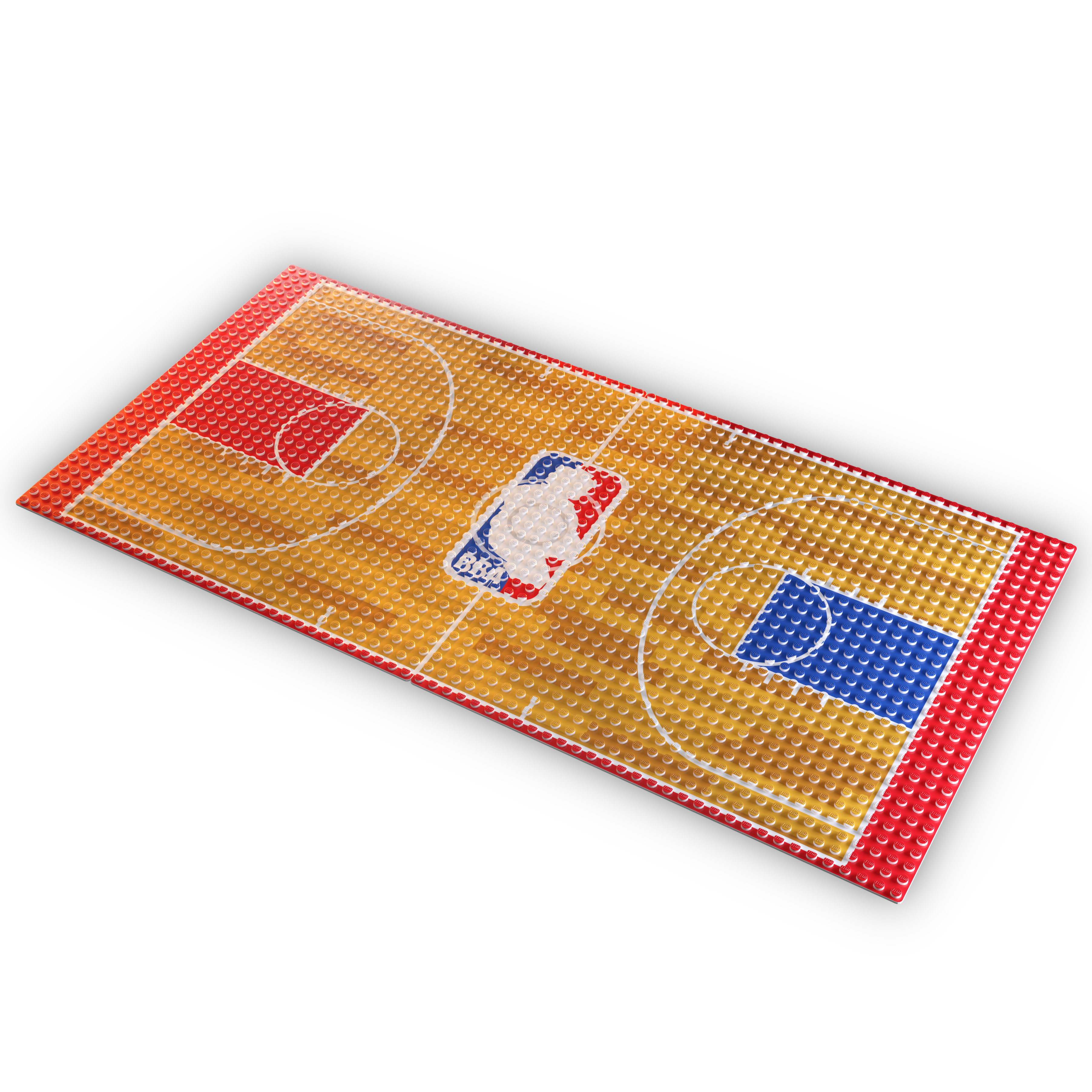 Basketball Court Baseplates made with LEGO parts (Online Order Only)