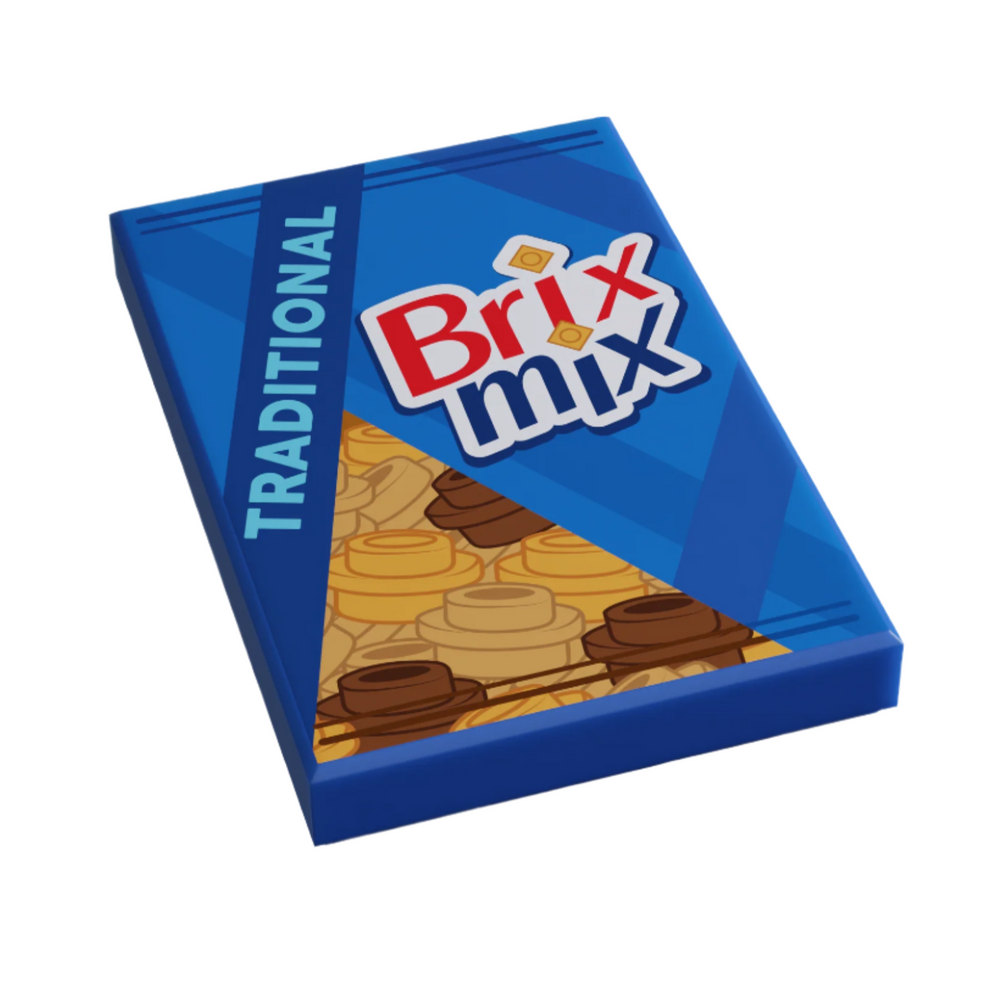 Brix Mix Minifig Snack (2x3 Tile) (ONLINE ORDER ONLY)