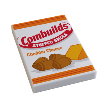 Combuilds Minifig Snack (2x3 Tile) made using LEGO parts (ONLINE ORDER ONLY)