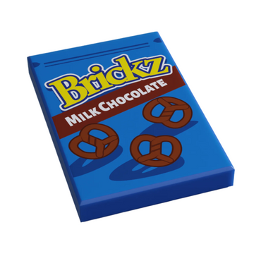 Brickz Pretzel Minifig Snack (2x3 Tile) made using LEGO parts (ONLINE ORDER ONLY)
