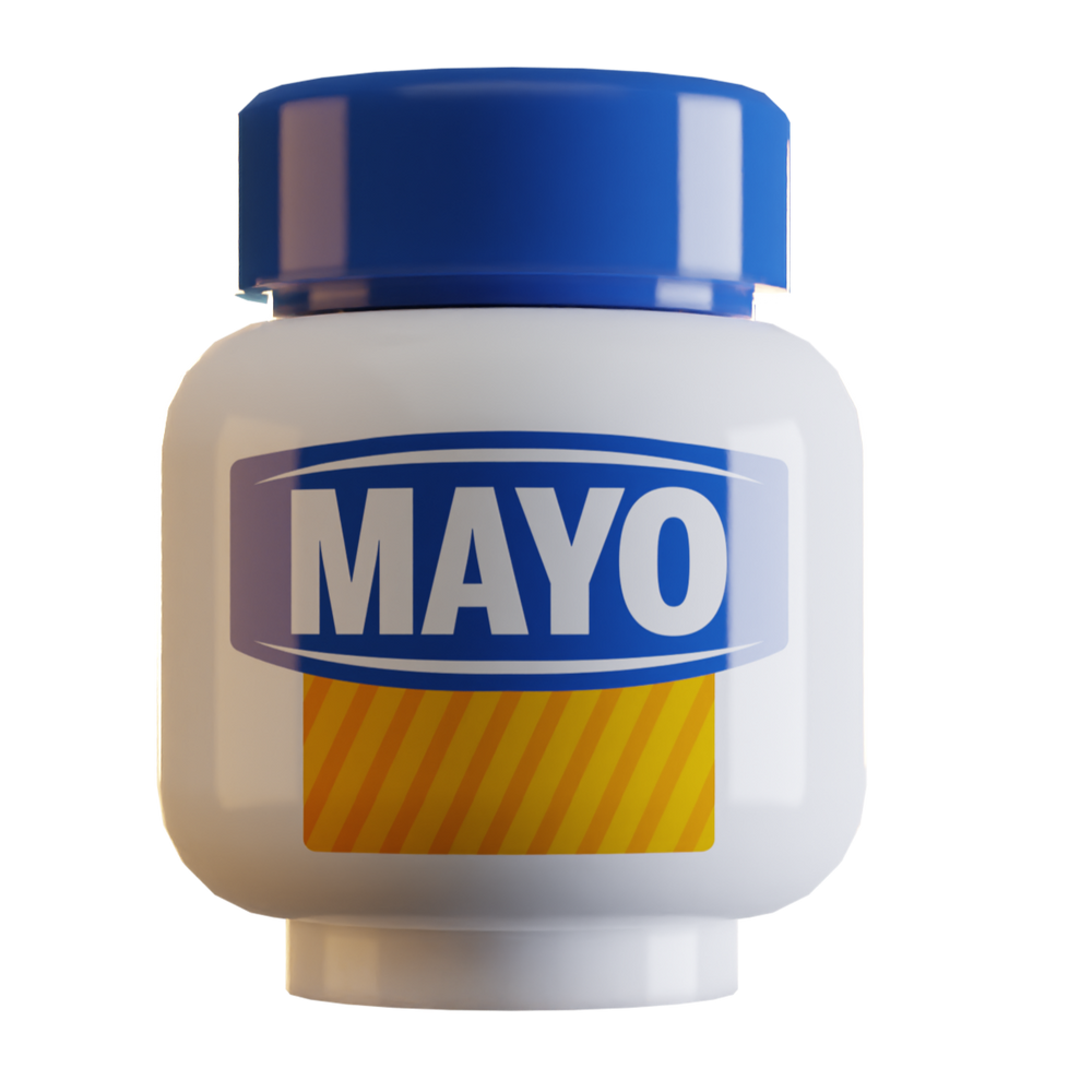 Mayonnaise Jar (ONLINE ORDER ONLY)