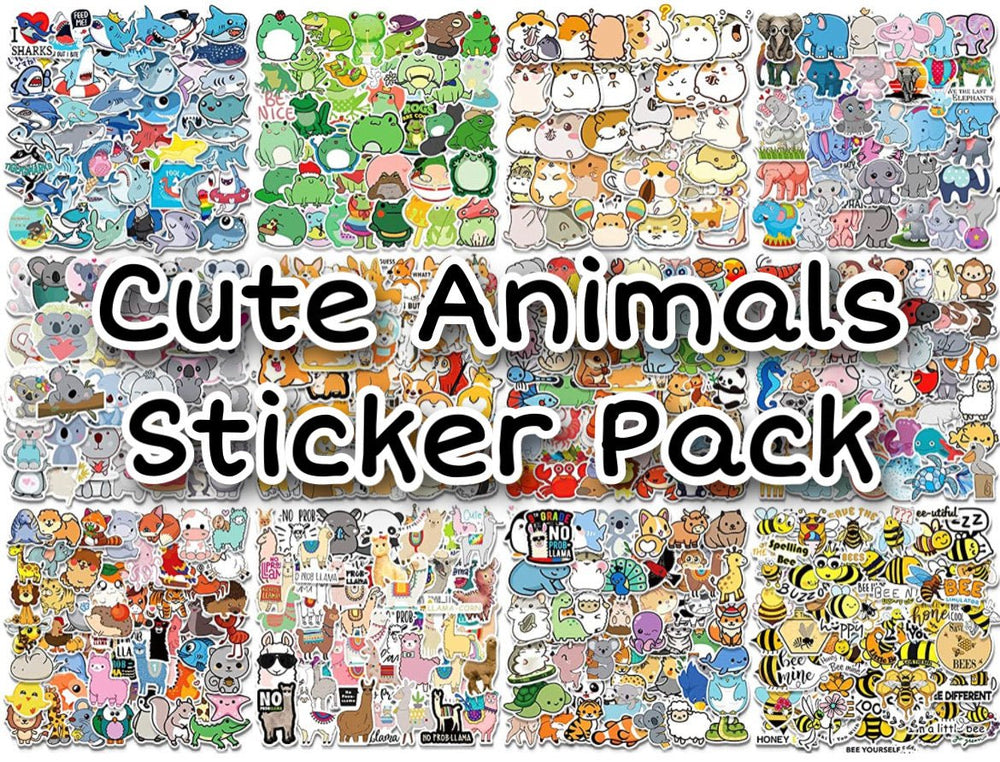 Cute Animals Sticker Pack (Online Order Only)