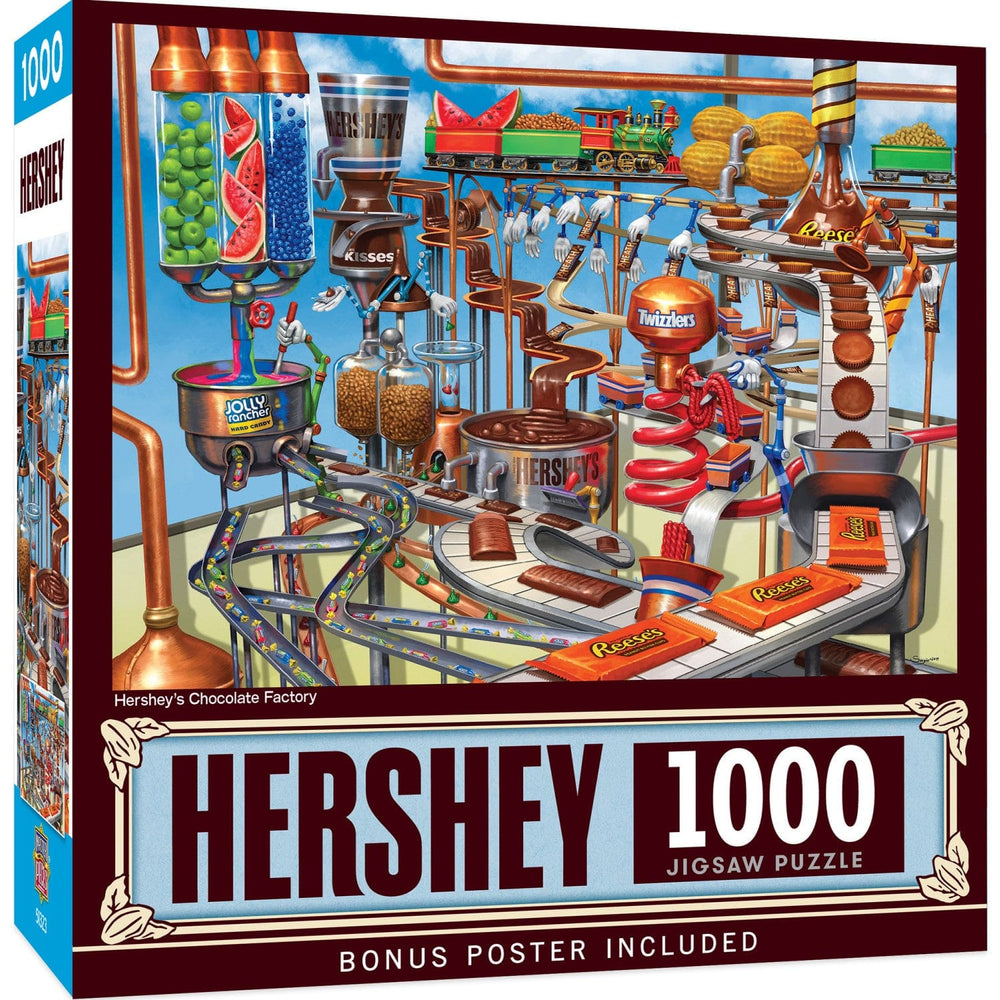 Hershey's Chocolate Factory - 1000 Piece Jigsaw Puzzle (ONLINE ORDER ONLY)