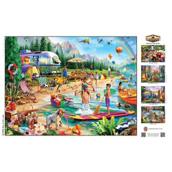 Campside - Day at the Lake 300 Piece EZ Grip Jigsaw Puzzle