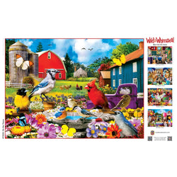 Wild & Whimsical - On The Fence 1000 Piece Jigsaw Puzzle