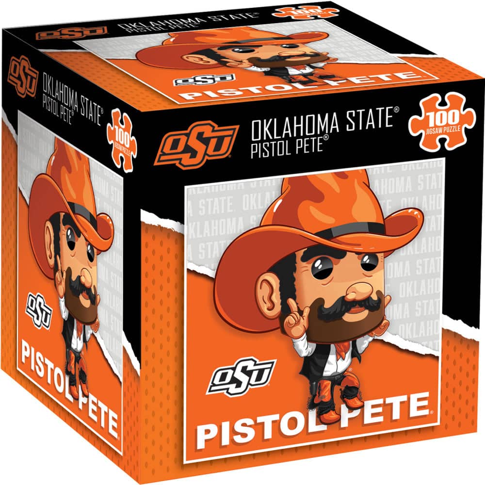 Oklahoma State Cowboys - NCAA Mascot 100 Piece Jigsaw Puzzle (ONLINE ORDER ONLY)