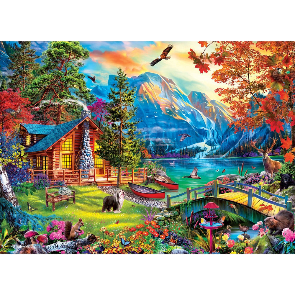 Tranquility - Soaring Sunset 1000 Piece Jigsaw Puzzle (ONLINE ORDER ONLY)