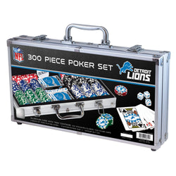 Detroit Lions 300 Piece Poker Set (ONLINE ORDER ONLY)