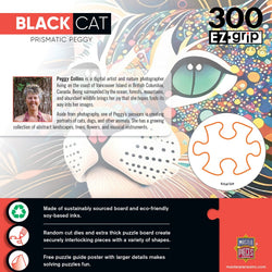 Black Cats - Prismatic Peggy 300 Piece EZ Grip Jigsaw Puzzle (ONLINE ORDER ONLY)