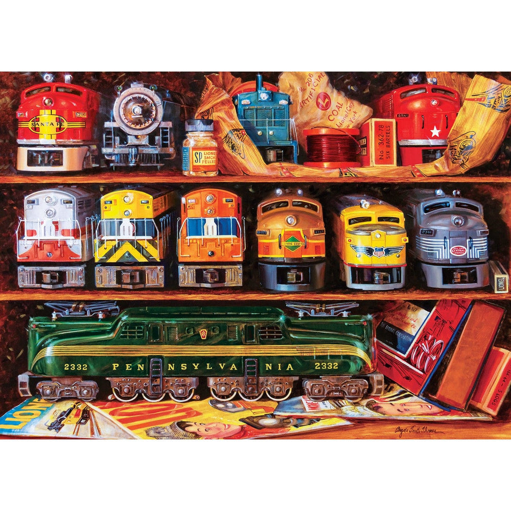 Lionel Trains - Well Stocked Shelves 1000 Piece Jigsaw Puzzle (ONLINE ORDER ONLY)