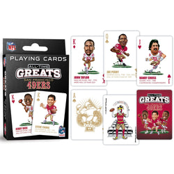 San Francisco 49ers All-Time Greats Playing Cards - 54 Card Deck (ONLINE ORDER ONLY)