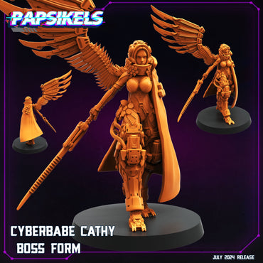 3D Printed Papsikels Cyberbabe Cathy Set July 2024 Cyberpunk 28mm 32mm (Online Only)