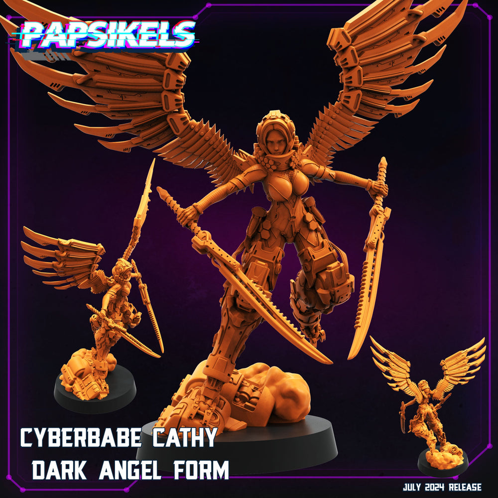 3D Printed Papsikels Cyberbabe Cathy Set July 2024 Cyberpunk 28mm 32mm (Online Only)