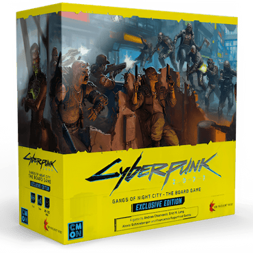 Cyberpunk 2077: Gangs of Night City Edgerunner Pledge - Kickstarter Exclusive (ONLINE ORDER ONLY)