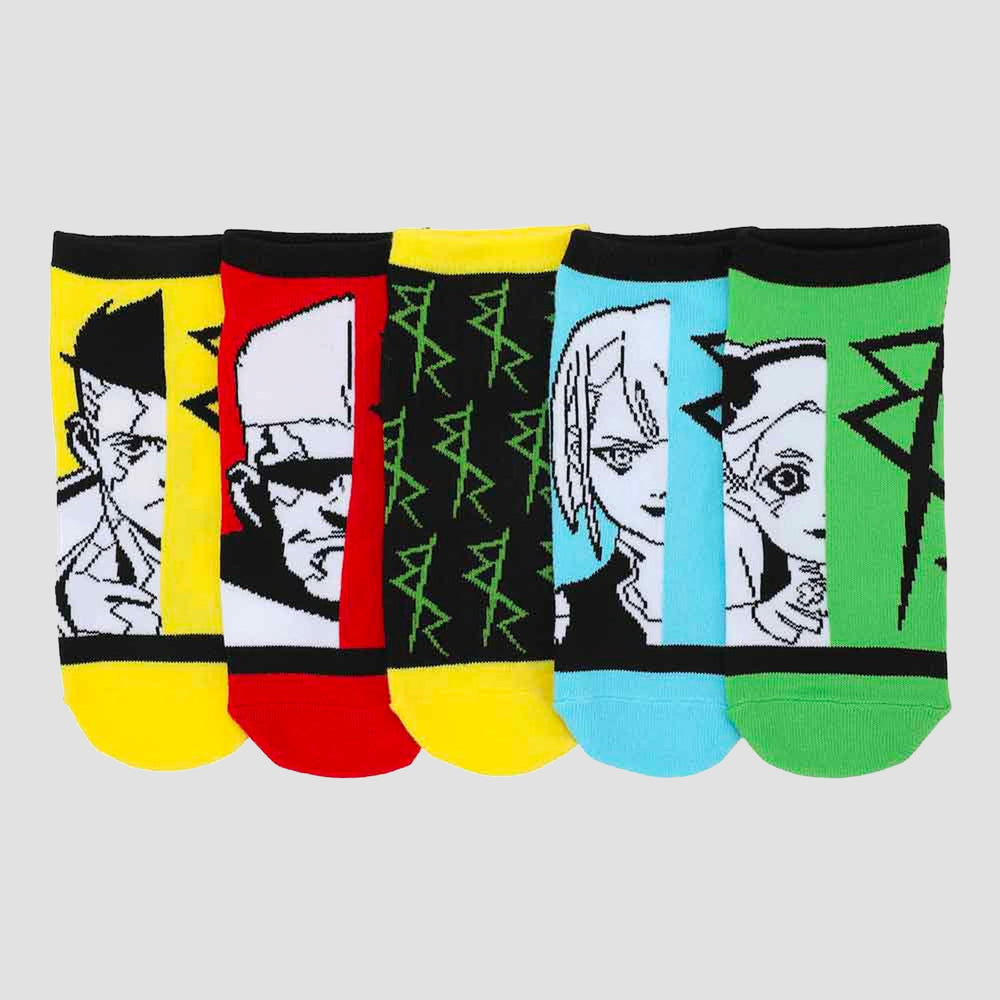 Cyberpunk EdgeRunners 5-Pack Women's Ankle Socks (Online Order Only)