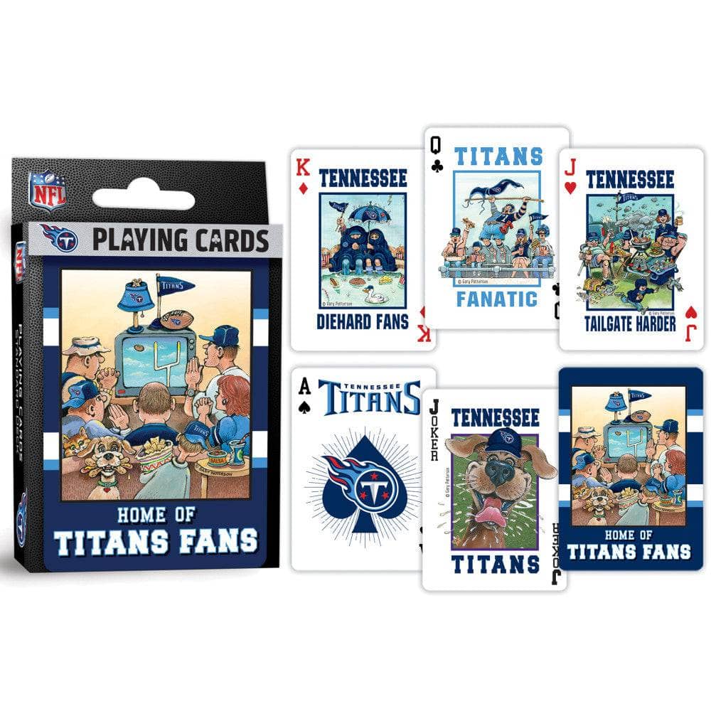 Tennessee Titans Fan Deck Playing Cards - 54 Card Deck (ONLINE ORDER ONLY)