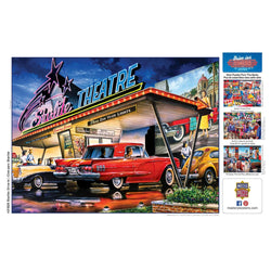 Drive-Ins, Diners & Dives - Starlite Drive-In 550 Piece Jigsaw Puzzle (ONLINE ORDER ONLY)