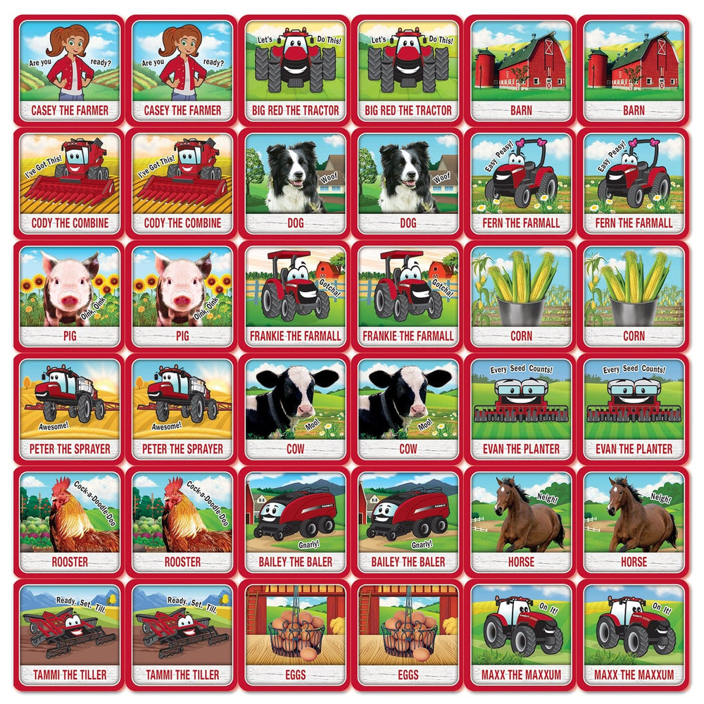 Case IH - Casey & Friends Matching Game (ONLINE ORDER ONLY)
