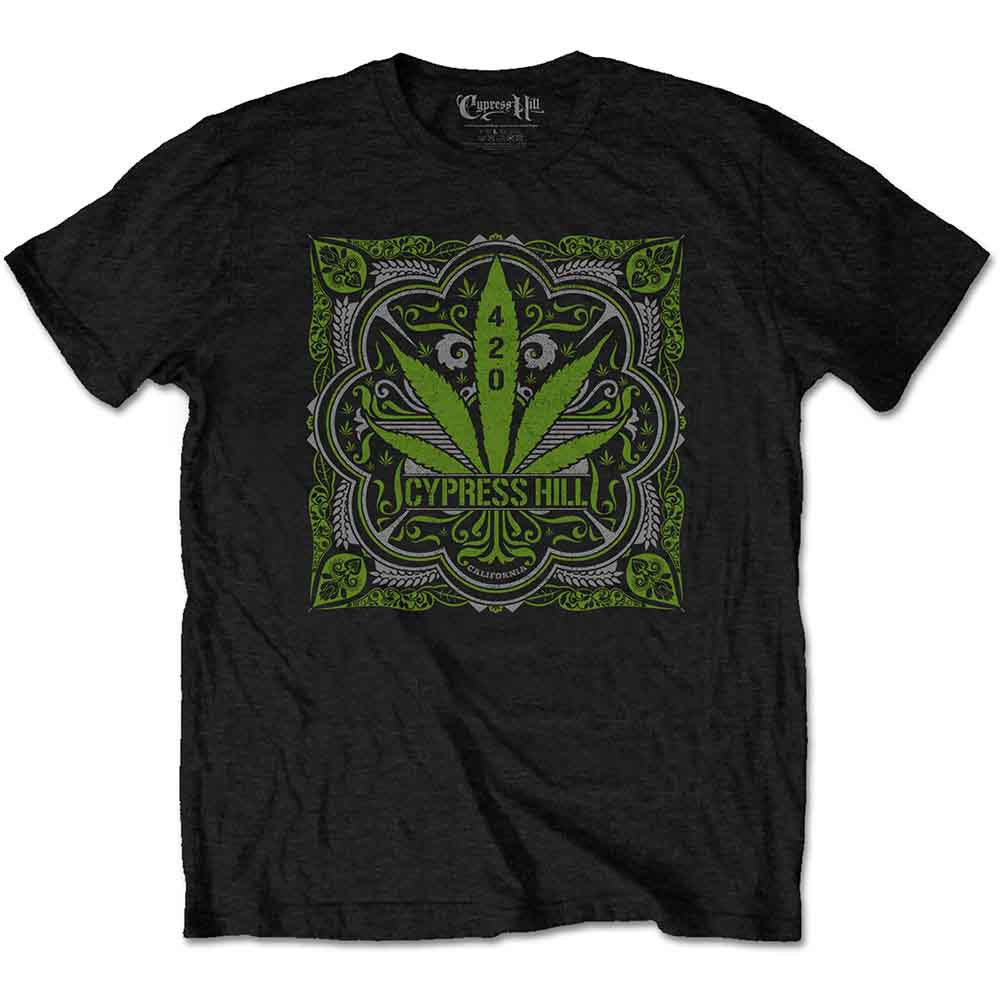 Cypress Hill - 420 Leaf [T-Shirt] (ONLINE ORDER ONLY)
