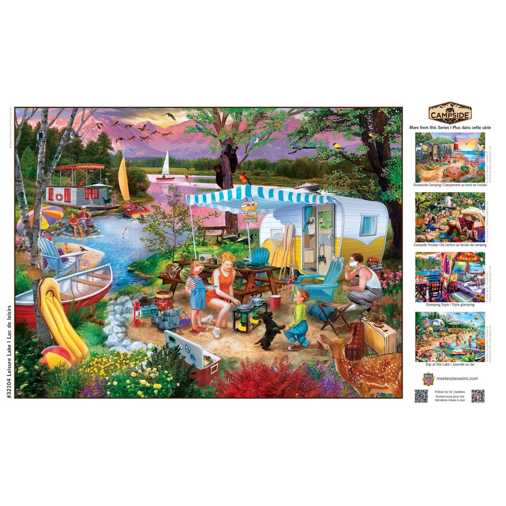 Campside - Leisure Lake 300 Piece EZ Grip Jigsaw Puzzle (ONLINE ORDER ONLY)