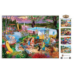 Campside - Leisure Lake 300 Piece EZ Grip Jigsaw Puzzle (ONLINE ORDER ONLY)