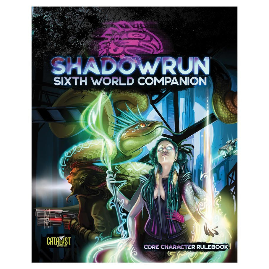 Shadowrun: Sixth World Companion - Core Character Rulebook (ONLINE ORDER ONLY)