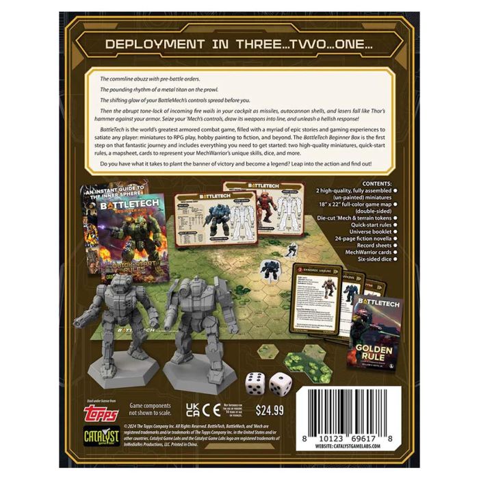 BattleTech: Beginner Box 40th Anniversary (ONLINE ORDER ONLY)