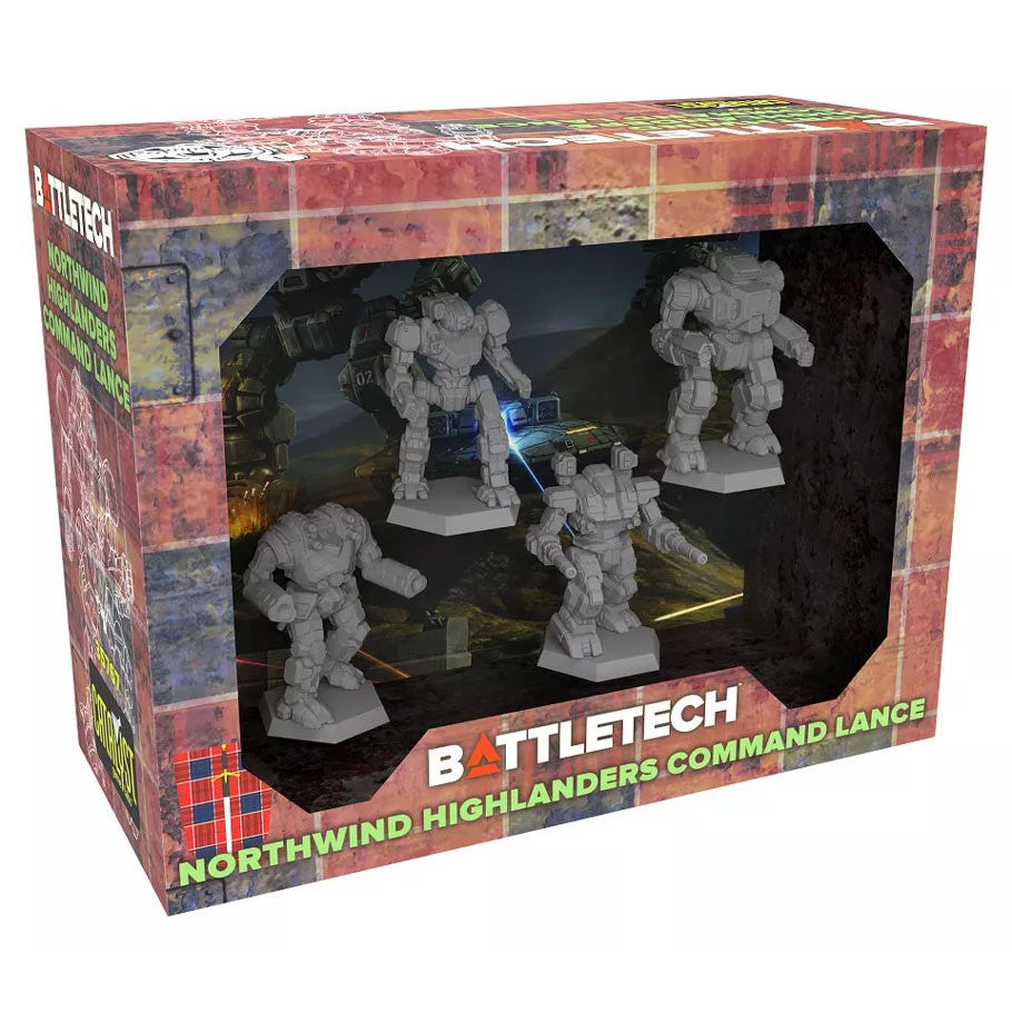 BattleTech: Northwind Highlanders Command Lance (ONLINE ORDER ONLY)