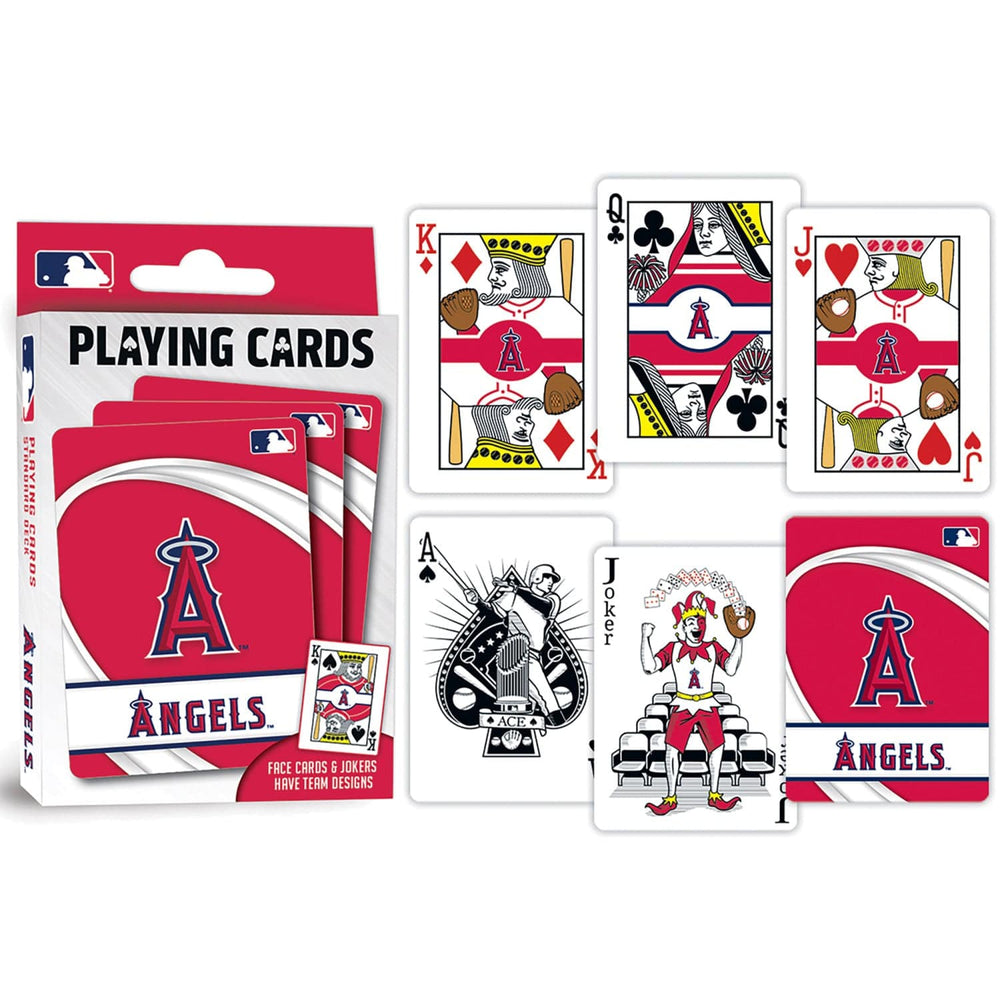 Los Angeles Angels Playing Cards - 54 Card Deck (ONLINE ORDER ONLY)