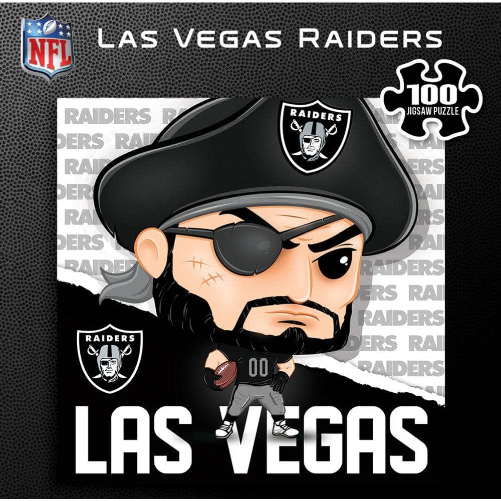 Las Vegas Raiders - NFL Mascot 100 Piece Jigsaw Puzzle