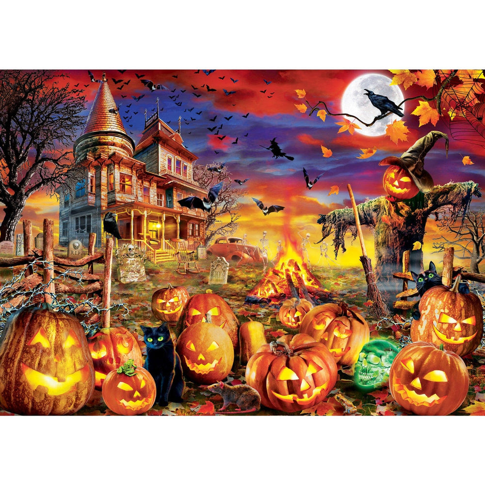 Glow in the Dark - All Hallow's Eve 500 Piece Jigsaw Puzzle (ONLINE ORDER ONLY)