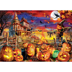 Glow in the Dark - All Hallow's Eve 500 Piece Jigsaw Puzzle (ONLINE ORDER ONLY)