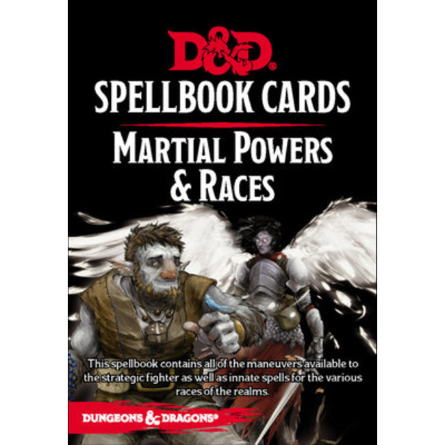 Dungeons & Dragons - Spellbook Cards - Martial Powers & Races (Online Order Only)