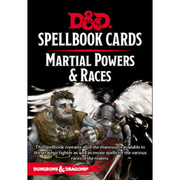 Dungeons & Dragons - Spellbook Cards - Martial Powers & Races (Online Order Only)