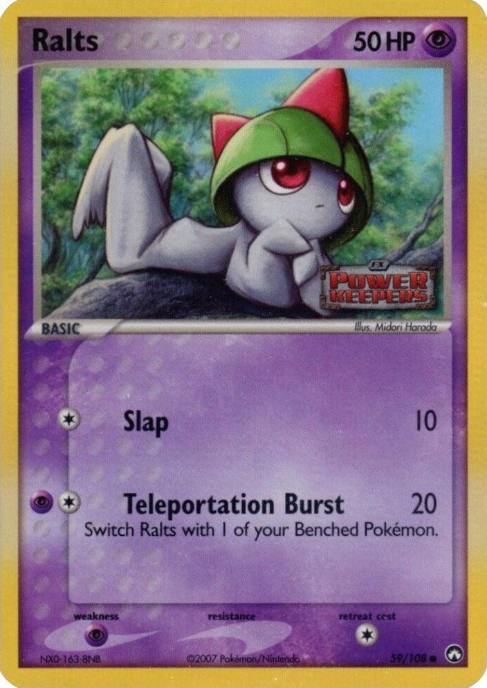 Ralts (59/108) (Stamped) [EX: Power Keepers] (Online Only)
