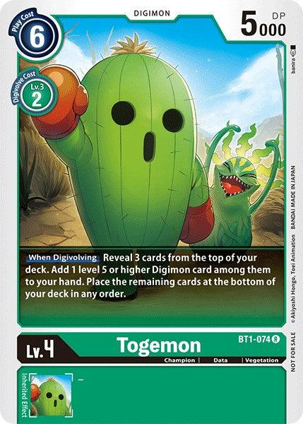 Togemon [BT1-074] (Official Tournament Pack Vol.3) [Release Special Booster Promos] (ONLINE ORDER ONLY)