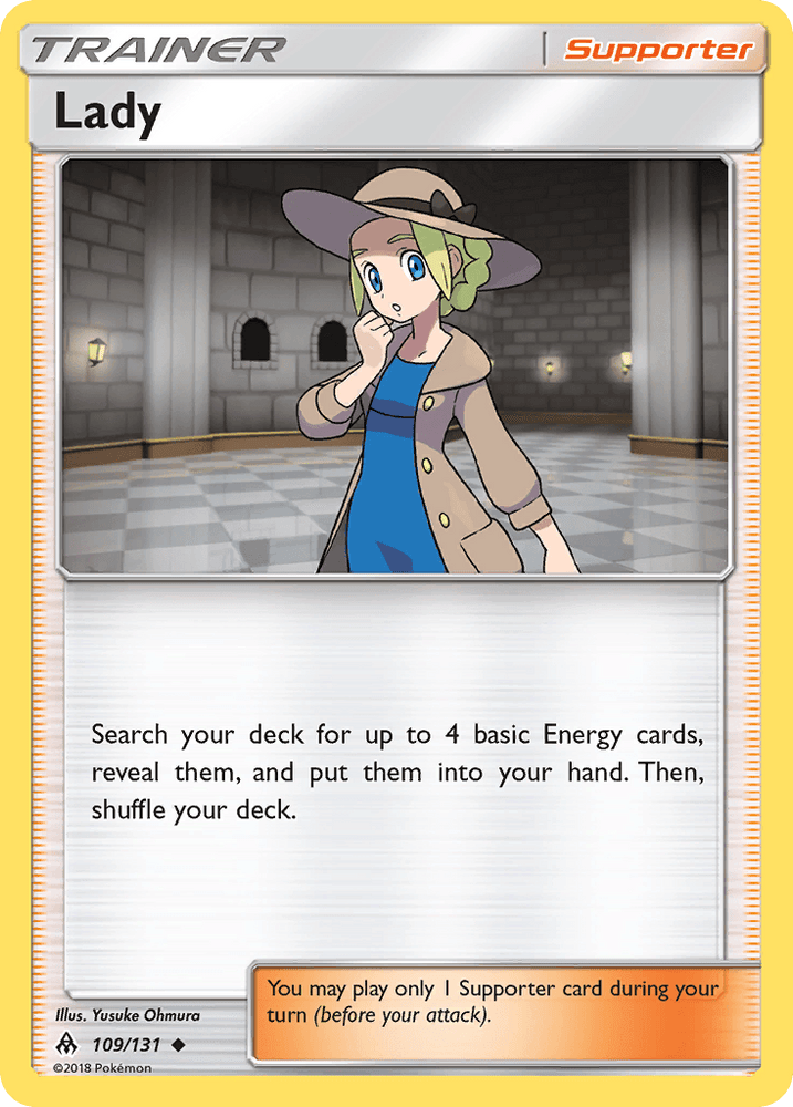 Lady (109/131) [Sun & Moon: Forbidden Light] (Online Only)