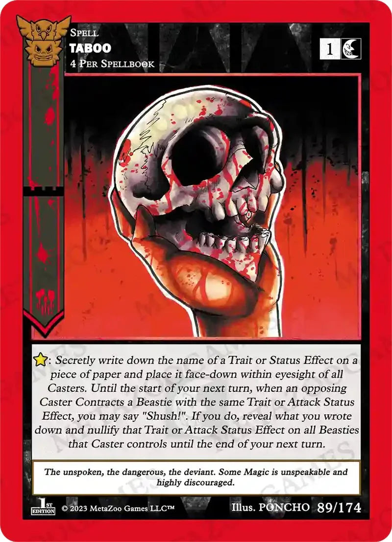 Taboo [Native: First Edition] (ONLINE ORDER ONLY)