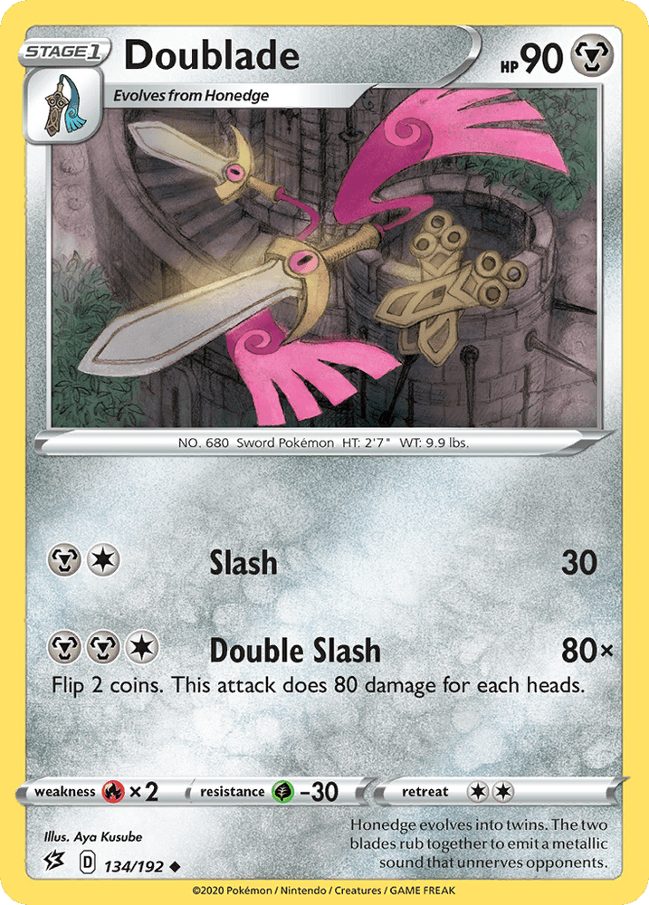 Doublade (134/192) [Sword & Shield: Rebel Clash] (Online Only)