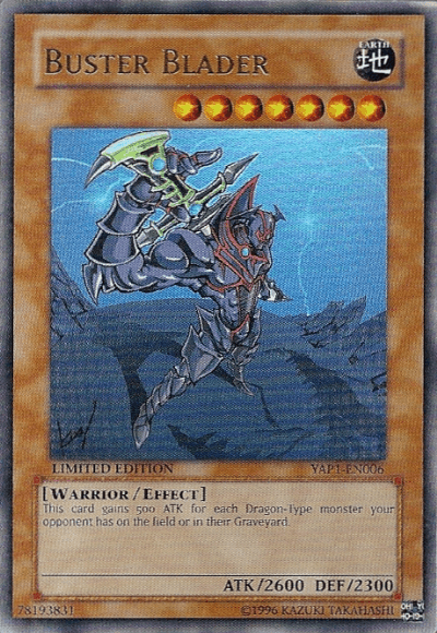 Buster Blader [YAP1-EN006] Ultra Rare (ONLINE ORDER ONLY)