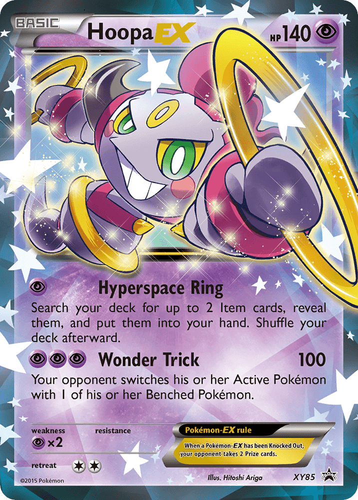 Hoopa EX (XY85) (Collection Promo) [XY: Black Star Promos] (Online Only)