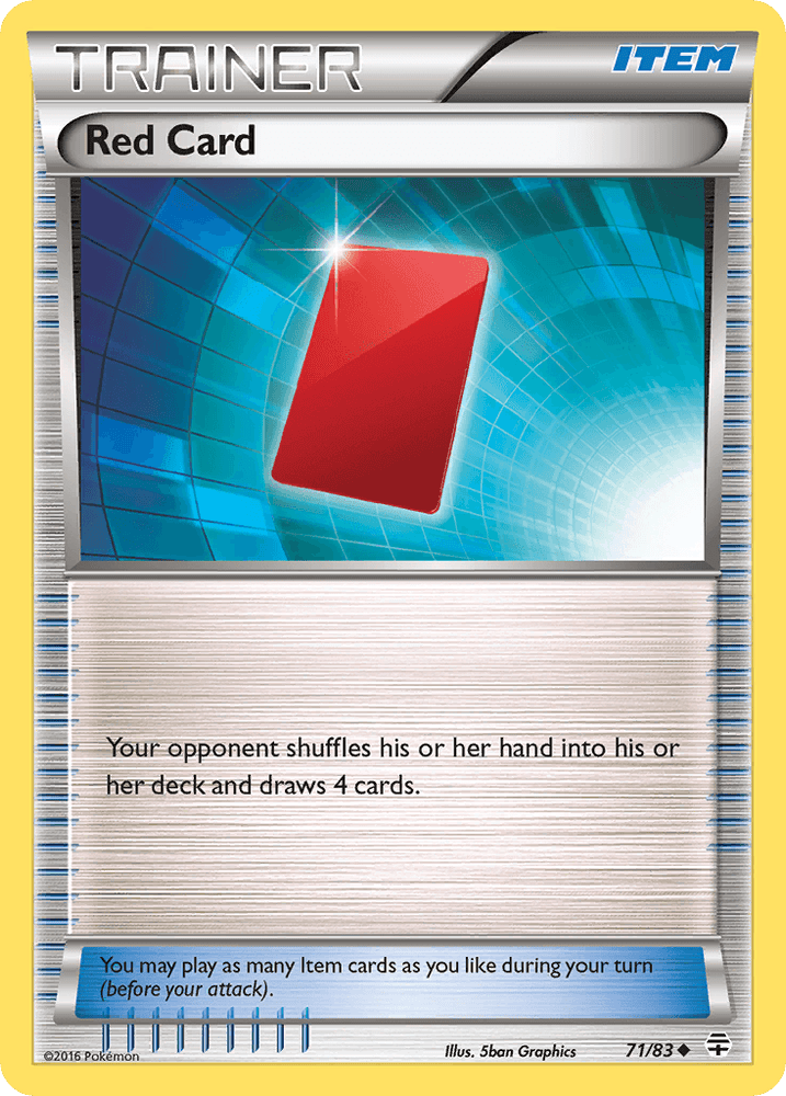 Red Card (71/83) [XY: Generations] (Online Only)