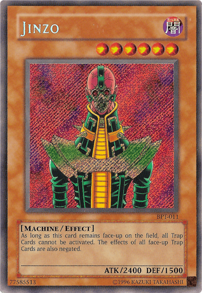 Jinzo [BPT-011] Secret Rare (ONLINE ORDER ONLY)