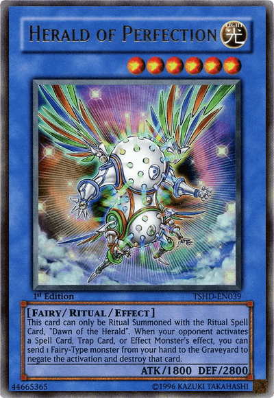 Herald of Perfection [TSHD-EN039] Ultra Rare (ONLINE ORDER ONLY)