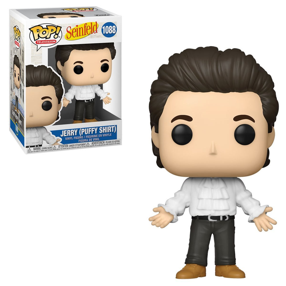 Seinfeld Jerry with Puffy Shirt #1088 Pop! Vinyl Figure (Online Order Only)