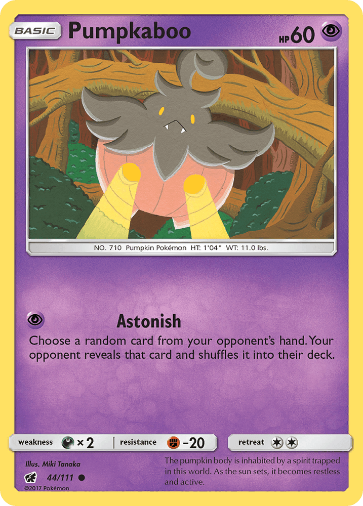 Pumpkaboo (44/111) [Sun & Moon: Crimson Invasion] (Online Only)