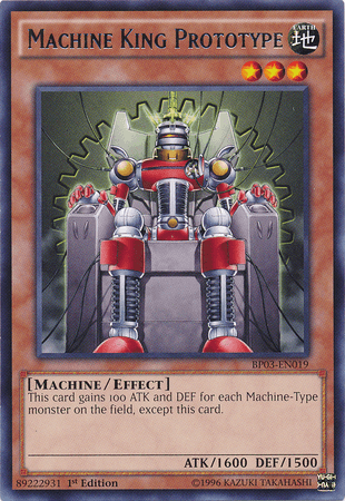 Machine King Prototype [BP03-EN019] Rare (ONLINE ORDER ONLY)