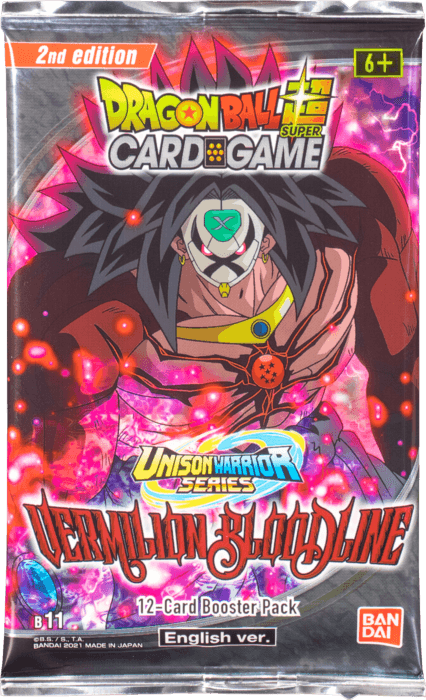 Unison Warrior Series: Vermilion Bloodline (2nd Edition) [DBS-B11] - Booster Pack (Online Only)